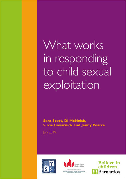 What works in responding to child sexual exploitation